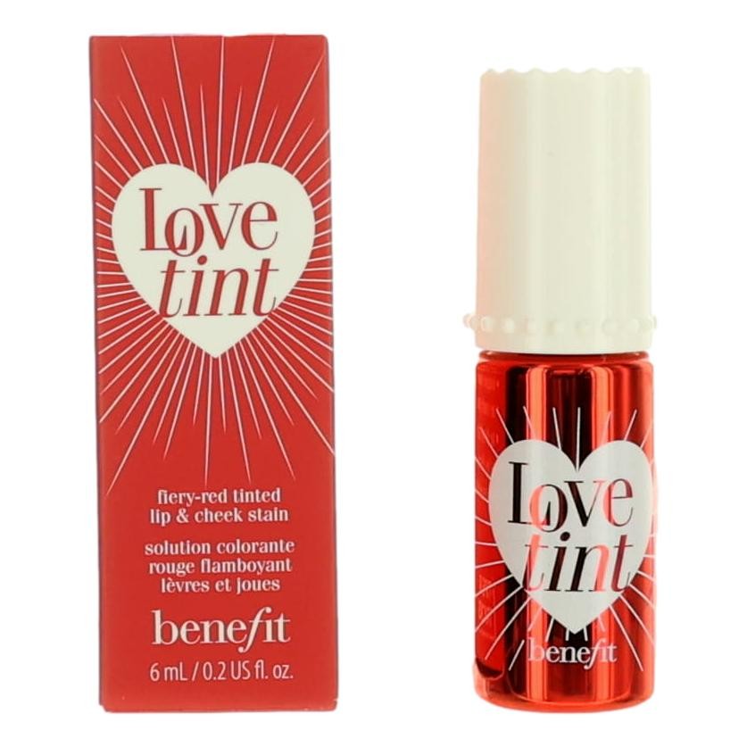 Photo of Love Tint by Benefit, .2 oz Fiery-red tined Lip & Cheek Stain